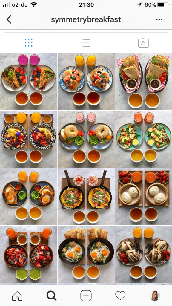 Instagram for Beginners - examples of a great instagram grid